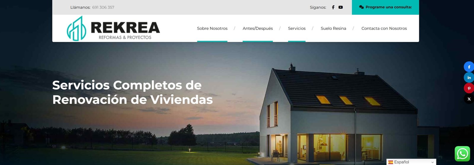 Proyecto Web Rekrea Reformas